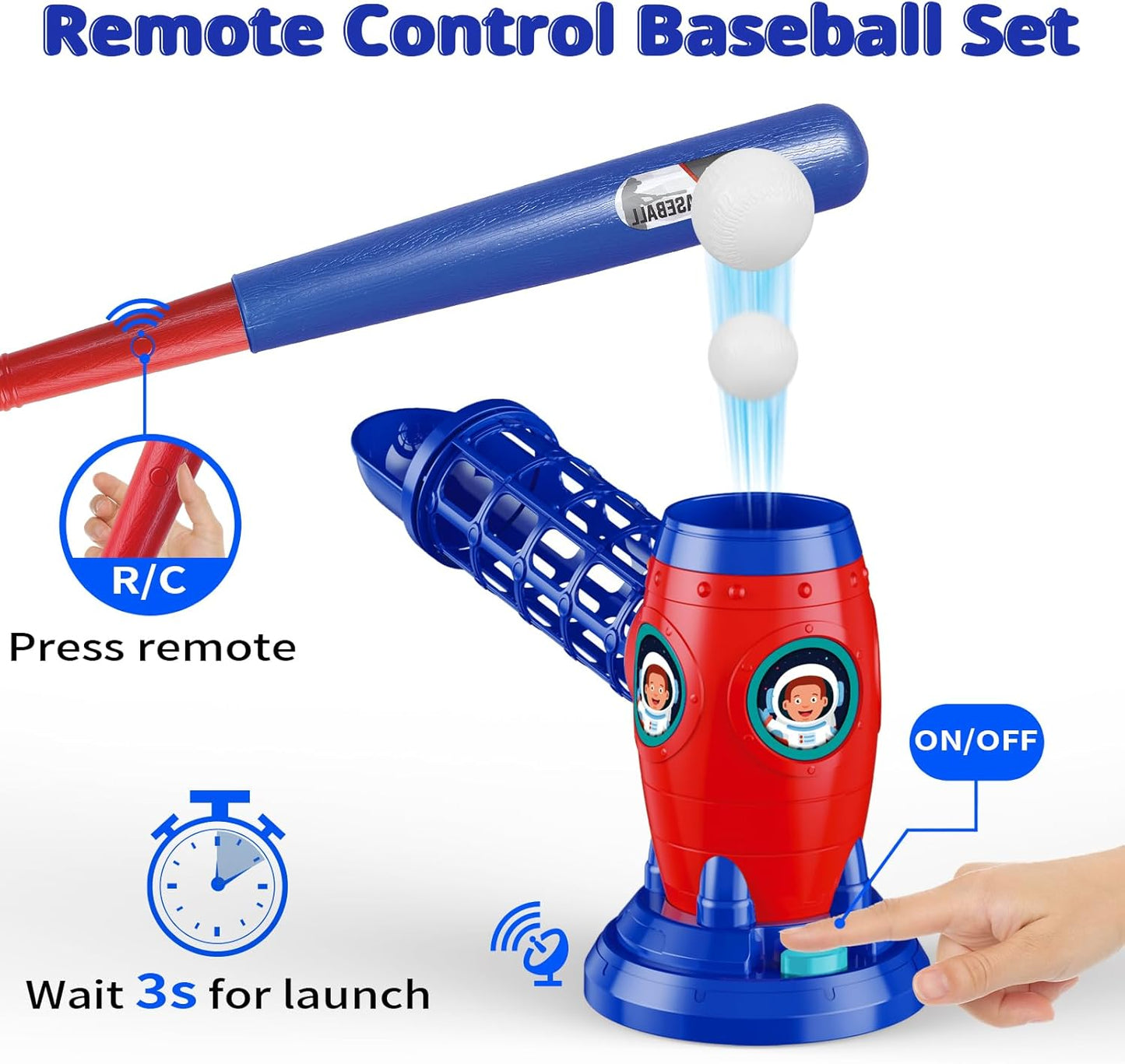 Fun Outdoor Sports Toys: Youth Baseball Training Set