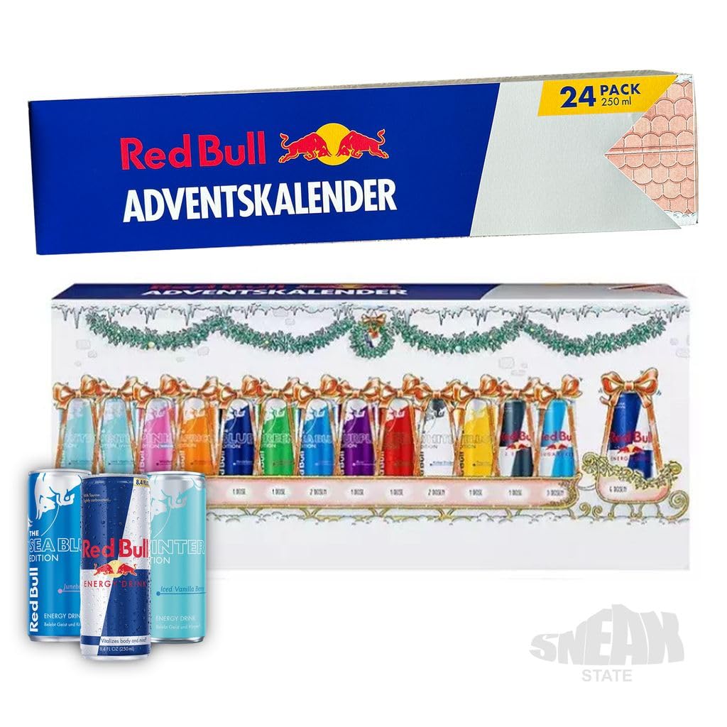 🎉Fuel Your Christmas! Red Bull Advent Calendar – Power Up Your December!🎅