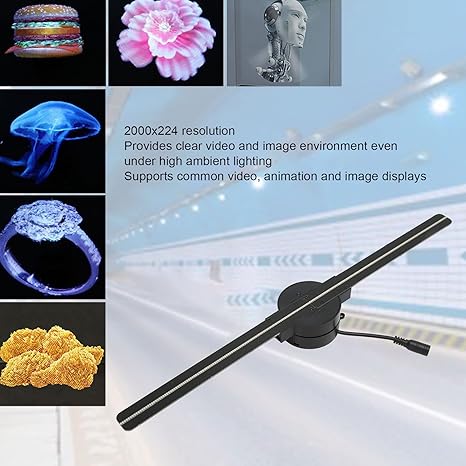 🔥LAST DAY 49% OFF🔥3D Hologram LED Fan Projector