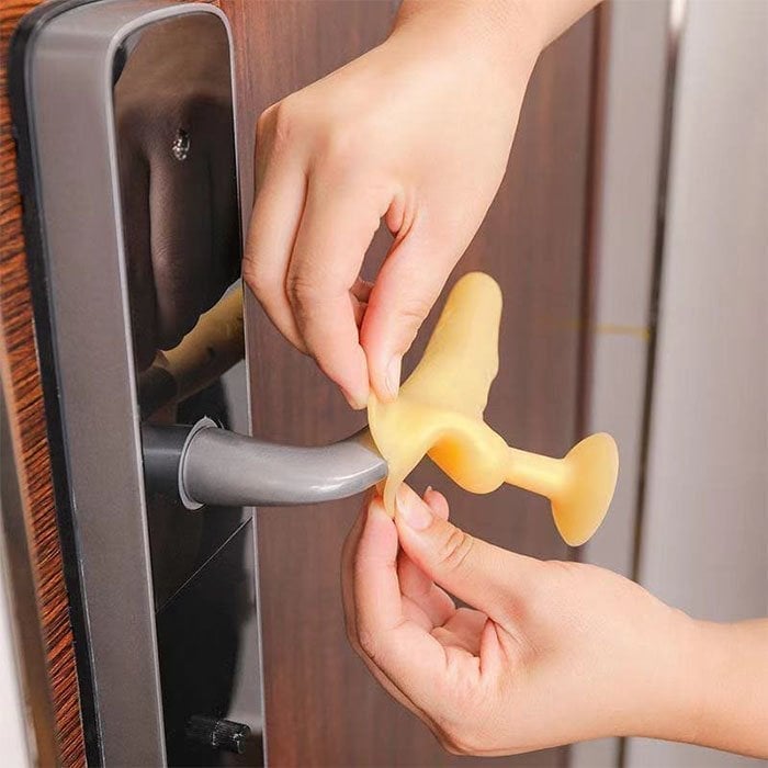 (Summer Hot Sale- 47% OFF) Mute Door Handle Cover Wall Protector- BUY 5 FREE SHIPPING